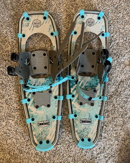 Winter Walker snowshoes from LL Bean. Wearing the 25’s and I’m 5’3” and about 125lbs for reference 

#LTKSale #LTKSeasonal