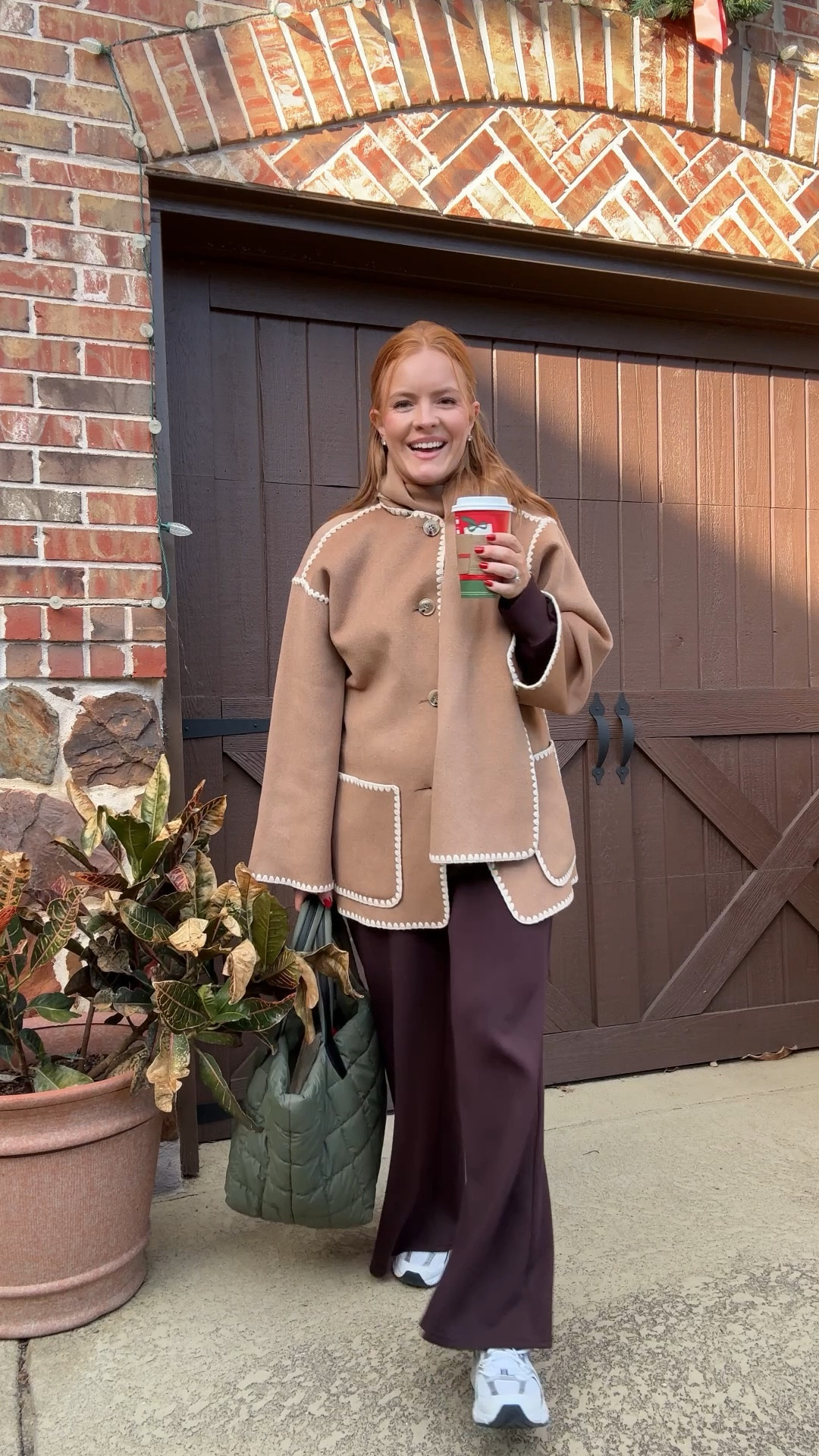 Today’s outfit of the day! My favorite spanx air essentials set with this quince scarf jacket!

#LTKgrwm #LTKootd #LTKmomlife