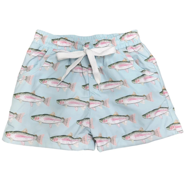 Boys Trout Swim Trunks | Hamner Hill