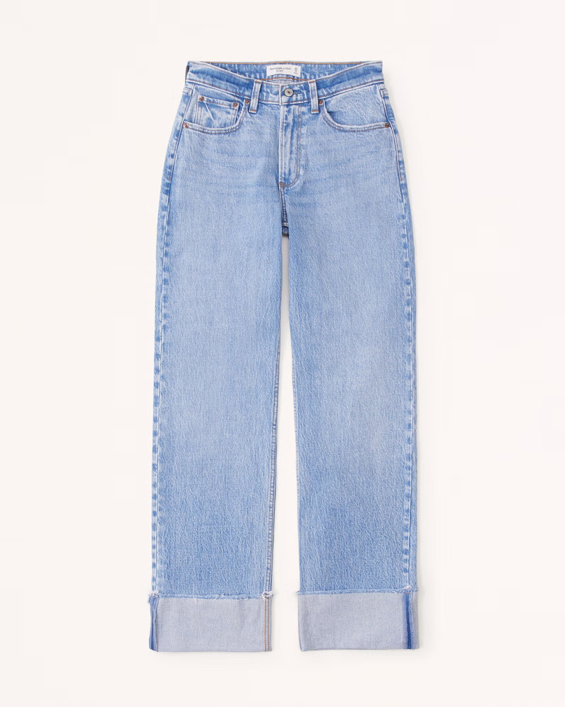 Mid Rise Baggy Jean | Abercrombie & Fitch (US)