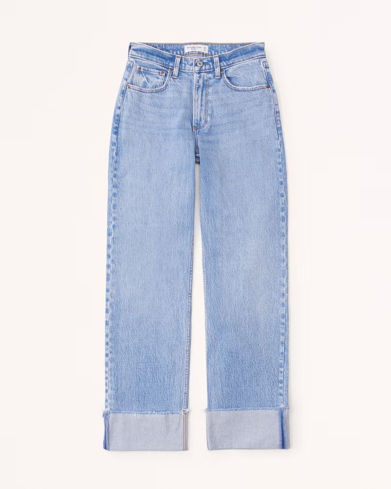 Mid Rise Baggy Jean | Abercrombie & Fitch (US)