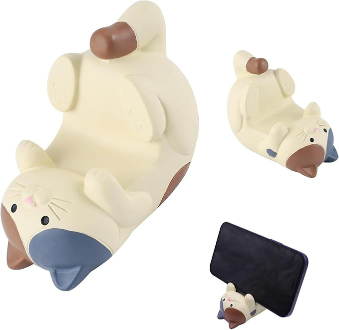 EnixwH Funny Cat Holder Support Universel pour TéLéPhone Portable pour Bureau, Support Telephon... | Amazon (FR)