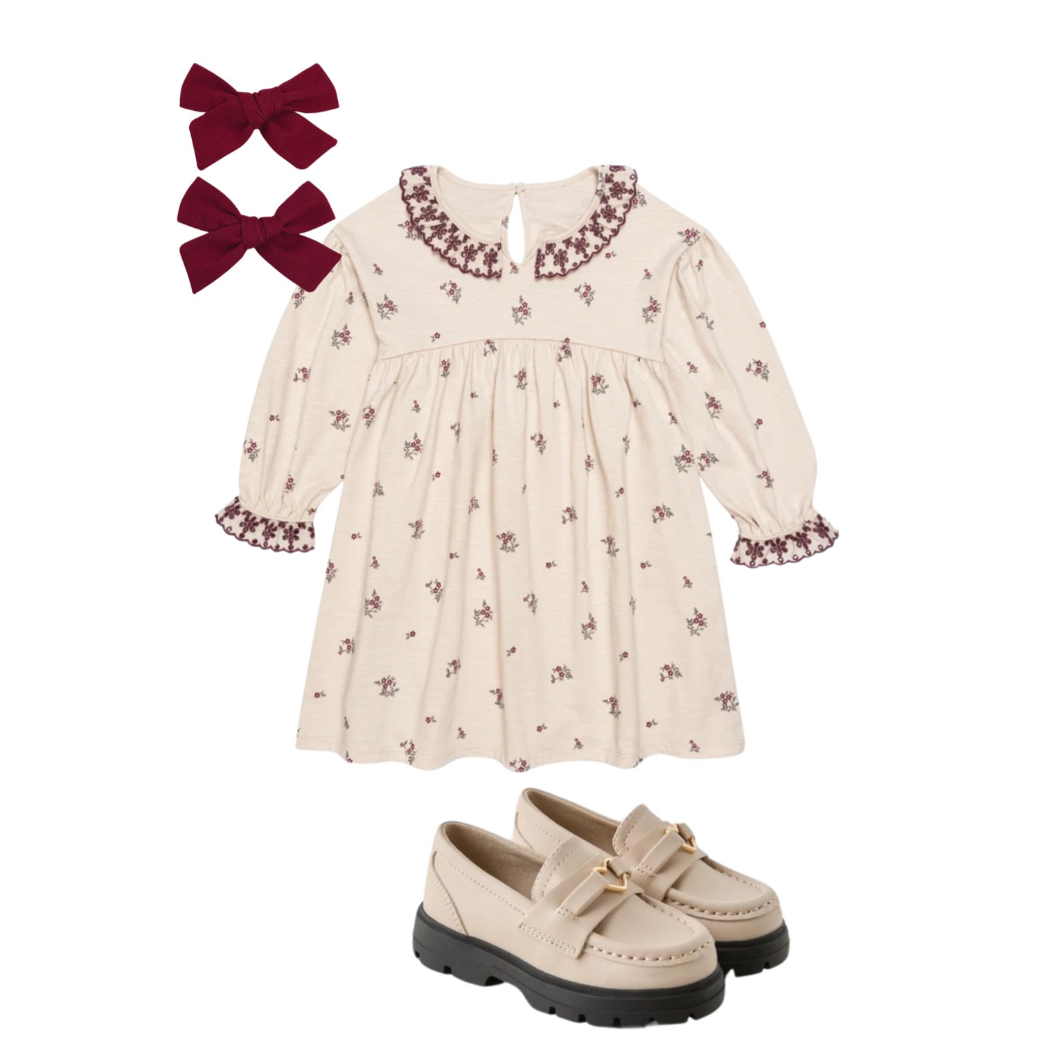 
Little girl & toddler girl fall outfit inspo! 
Exact shoes are Zara & exact hair bows are little stocking co 🤎🍂🫶🏼

#LTKKids #LTKBacktoSchool #LTKBaby