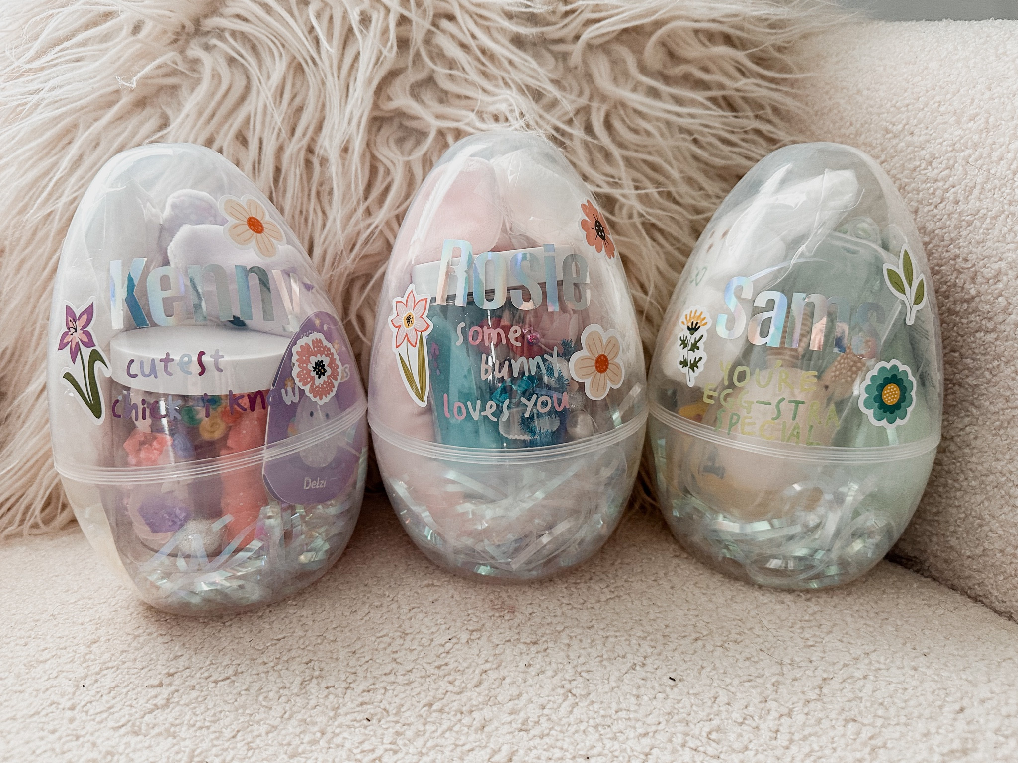 Personalized 8 inch Easter egg stuffers for $20 each

#LTKSpringSale #LTKSeasonal #LTKkids