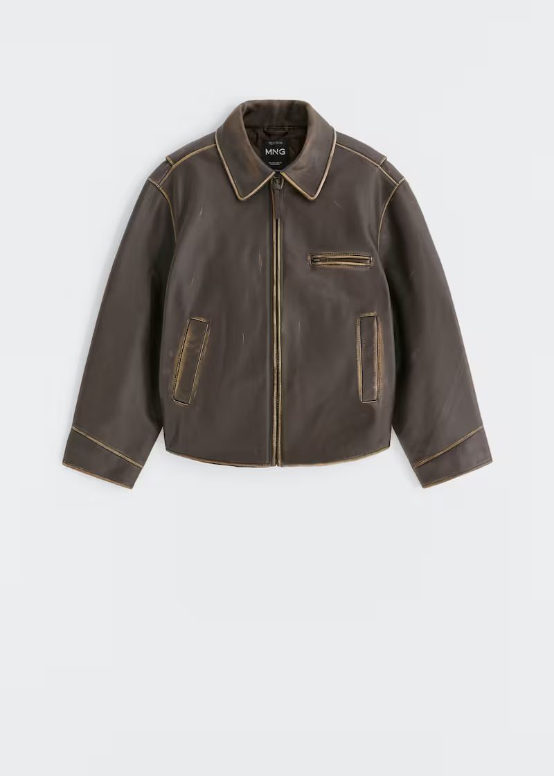 Search: leather jacket (31) | Mango USA | MANGO (US)