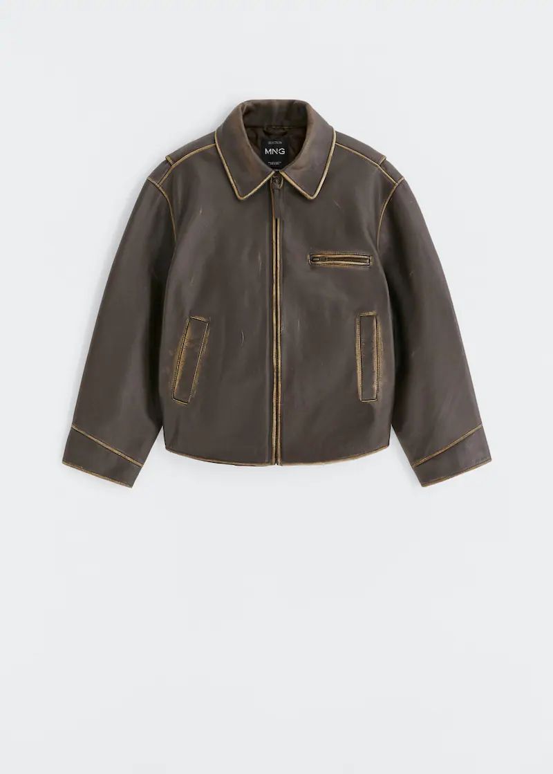 Search: leather jacket (31) | Mango USA | MANGO (US)