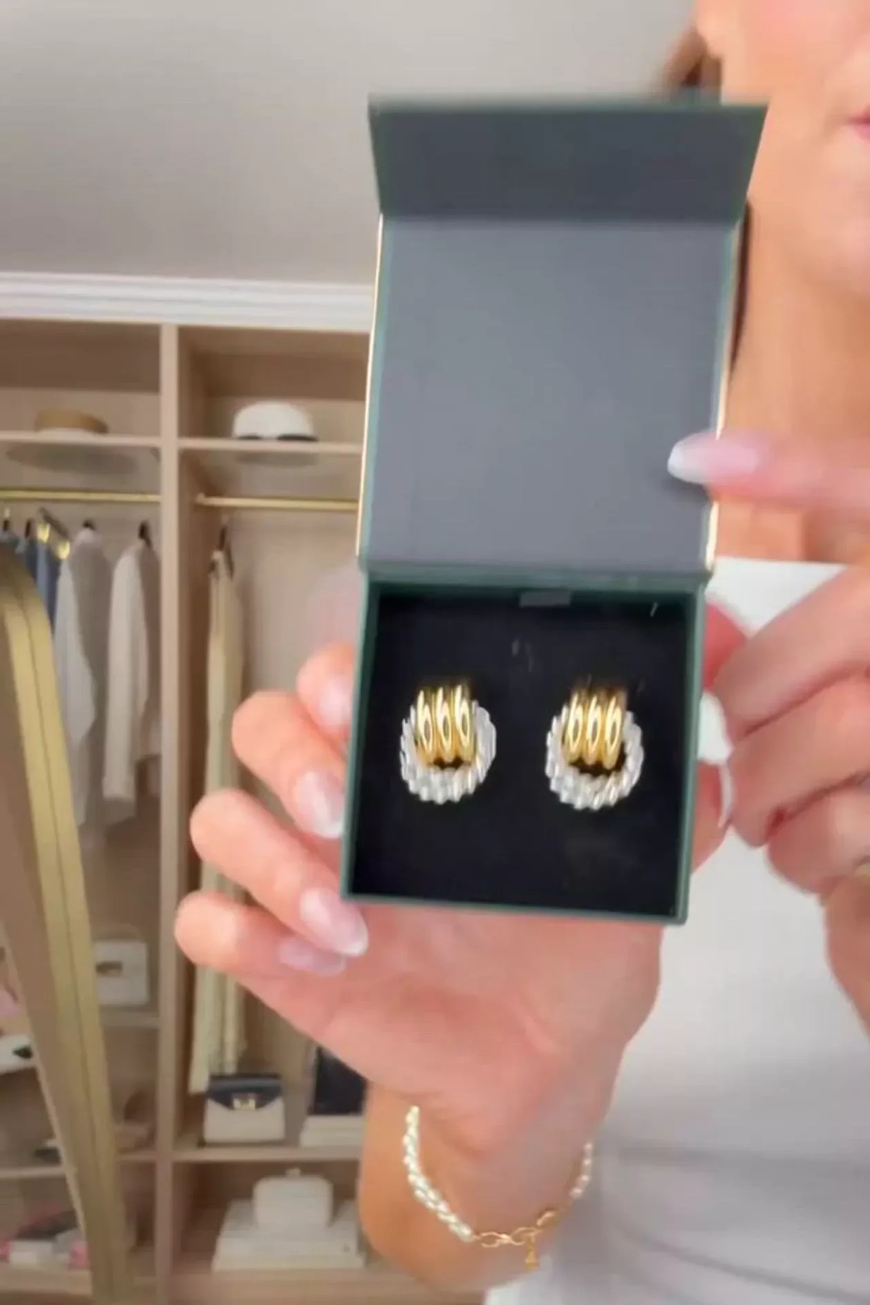Braided Hoop Earring (Gold Silver) | Holland Cooper