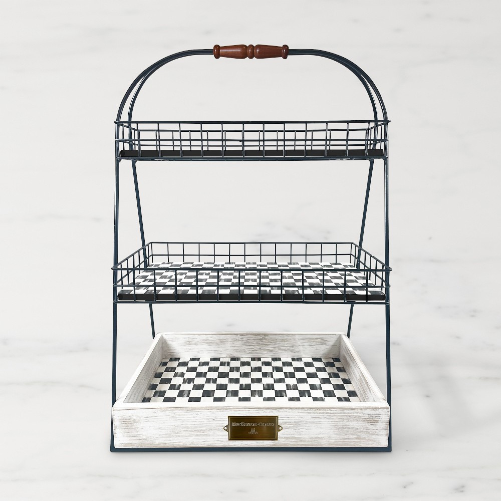 MacKenzie-Childs Farmhouse Tiered Stand | Williams-Sonoma