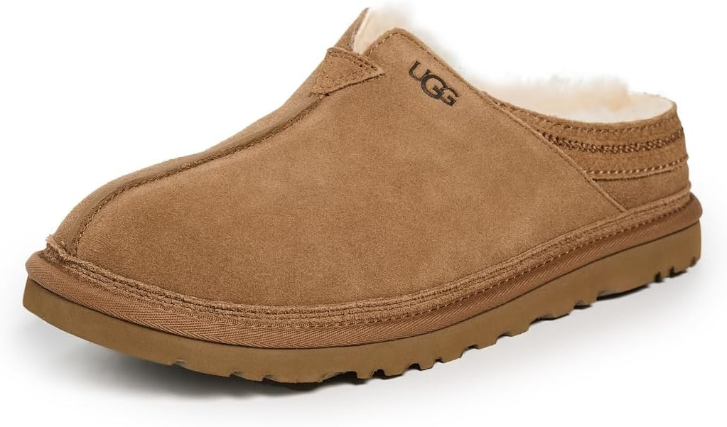 UGG Men's Neuman Slipper, Chestnut, 11 | Amazon (US)
