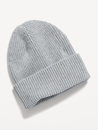 Gender-Neutral Rib-Knit Beanie Hat for Adults | Old Navy (CA)