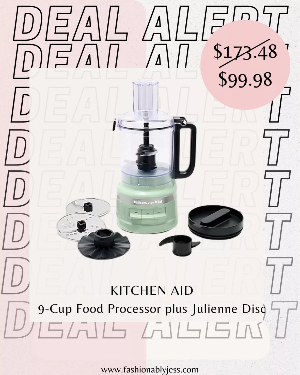 KitchenAid 9-Cup Food Processor Plus Julienne Disc 