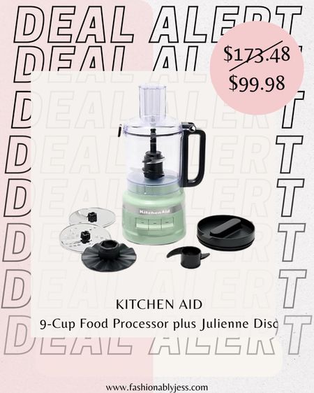 Great deal on this Kitchen Aid food processor! Perfect if you love to cook!
#kitchenfinds #homedeals 

#LTKhome #LTKFind #LTKsalealert