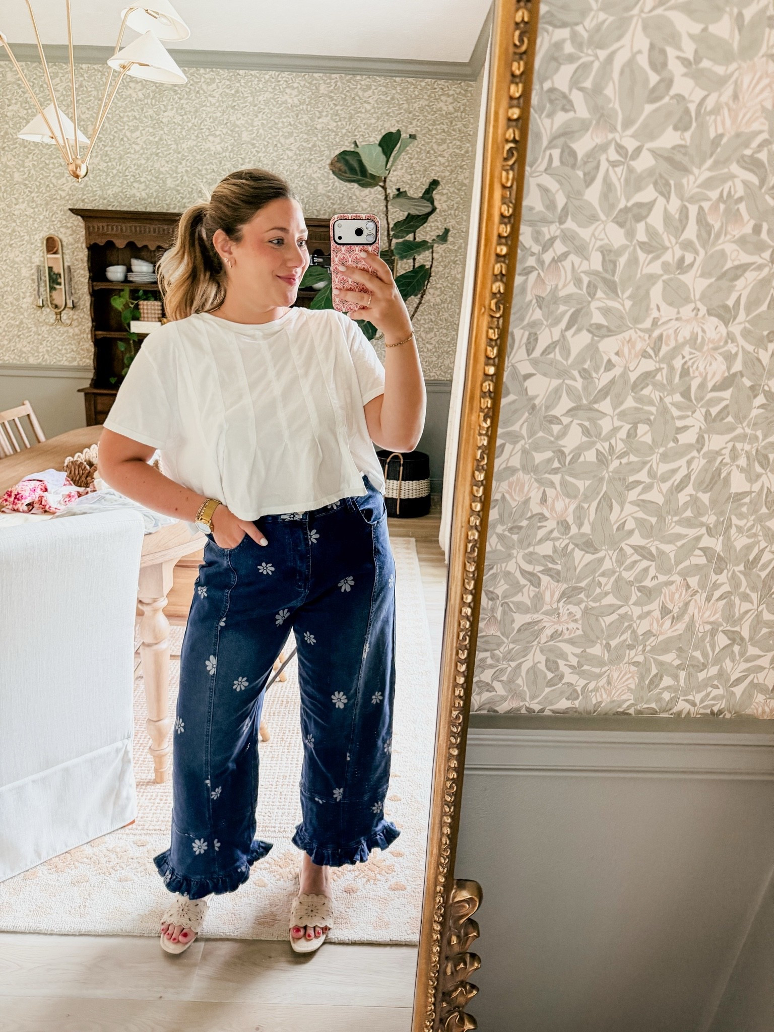 These Amazon pants are so cute. Size down if in between. Run on the larger side 


THEBLOOMINGNEST Amazon target Walmart

#LTKootd #LTKSeasonal