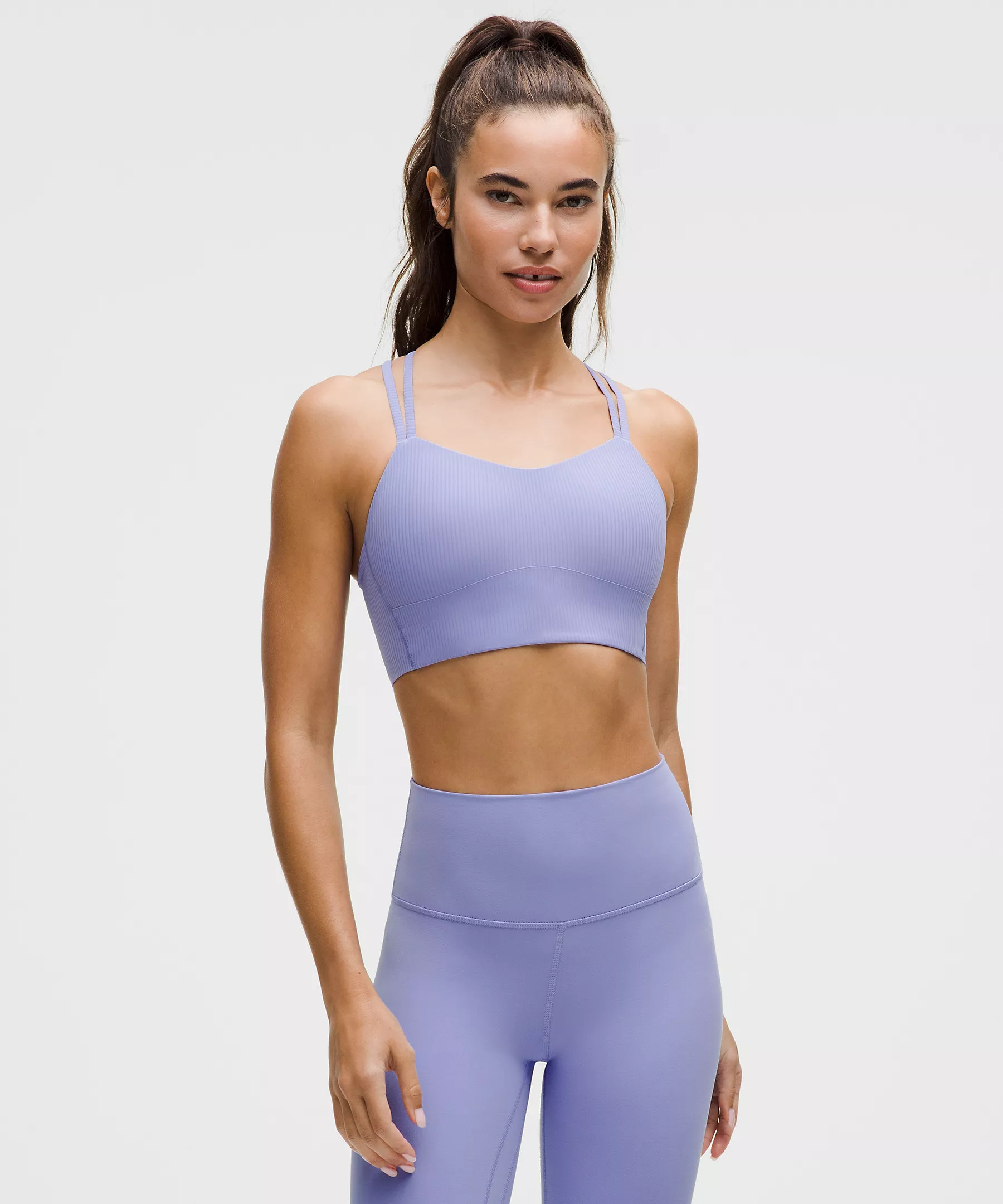 Like a Cloud Ribbed Longline Bra | Lululemon (US)