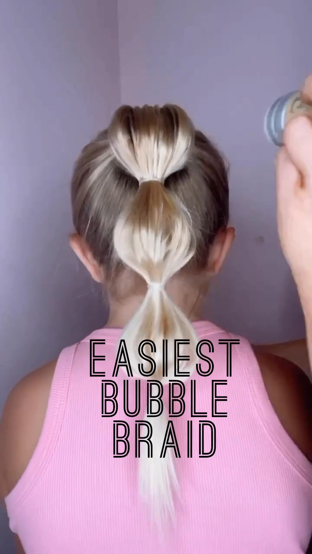 EASIEST BUBBLE BRAID FOR THE SUMMER 🩷 Here’s a super easy summer hairstyle for girls! I just love this one! Sharing my favorite hair products with you, too! ✨ Love for you to follow us for daily hairstyles!

#LTKBeauty