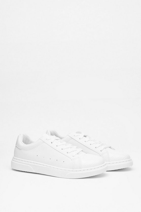 Croc to Go Faux Leather Sneakers | NastyGal (US & CA)