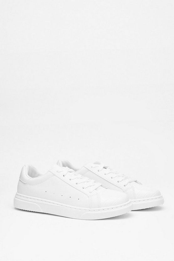 Croc to Go Faux Leather Sneakers | NastyGal (US & CA)