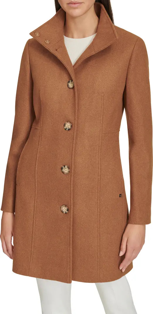 Calvin Klein Stand Collar Coat | Nordstromrack | Nordstrom Rack