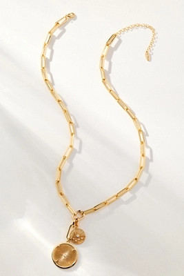 Coin Pendant Necklace | Anthropologie (US)