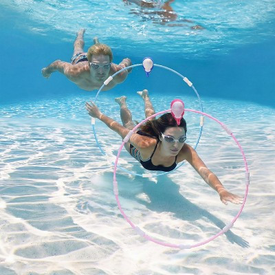 Joyfy Pool Toys Diving Rings, 2-Pack Underwater Sports Swim Thru Rings for Kid, Ideal Pool Games Swimming Rings Toy for Boys/Girls | Target