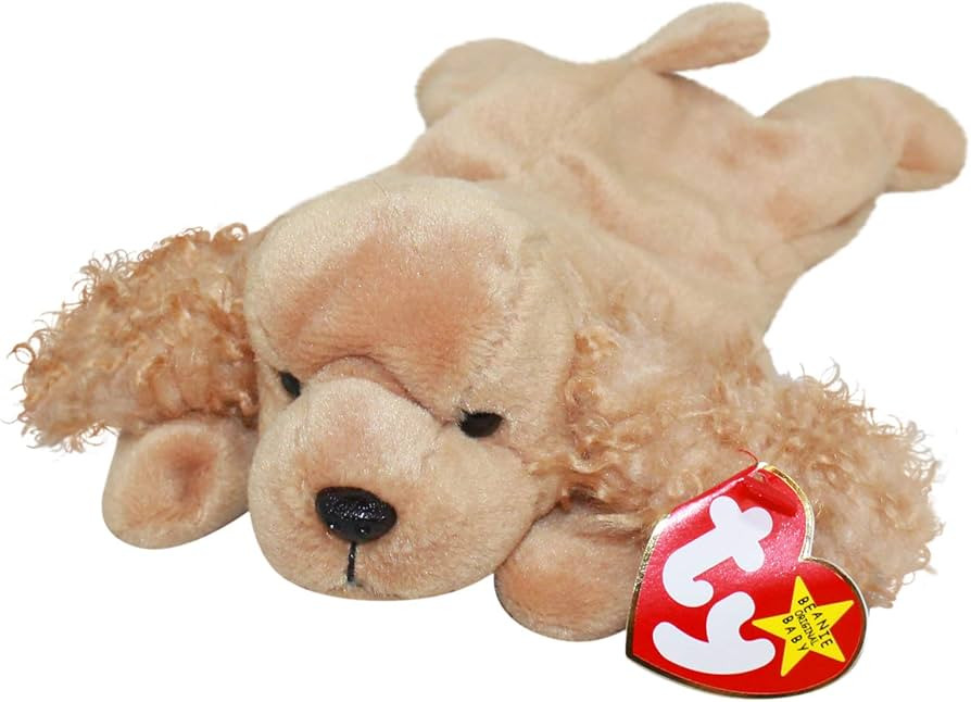 TY Beanie Babies Spunky The Cocker Spaniel Dog Plush Toy Stuffed Animal | Amazon (US)