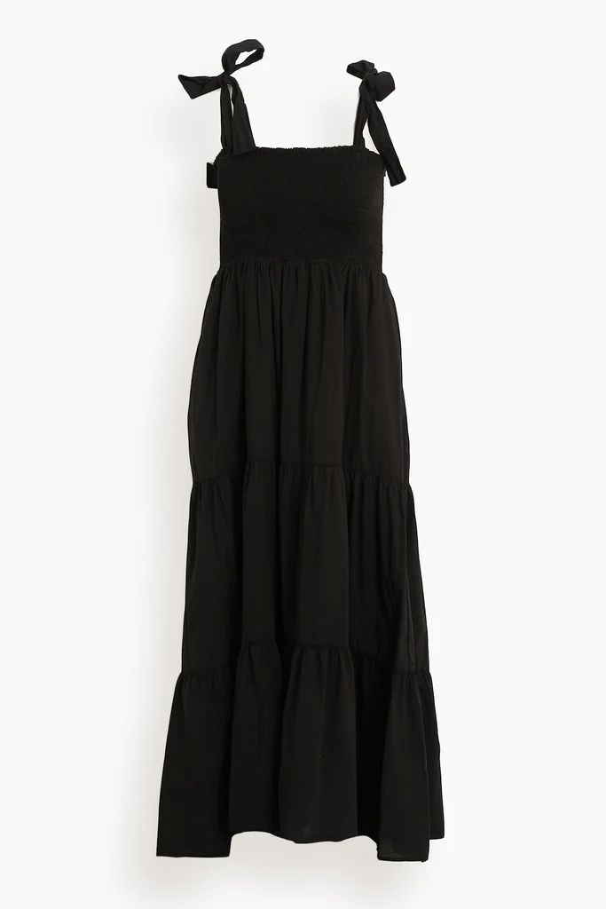 Lorraine Dress in Black | Hampden Clothing