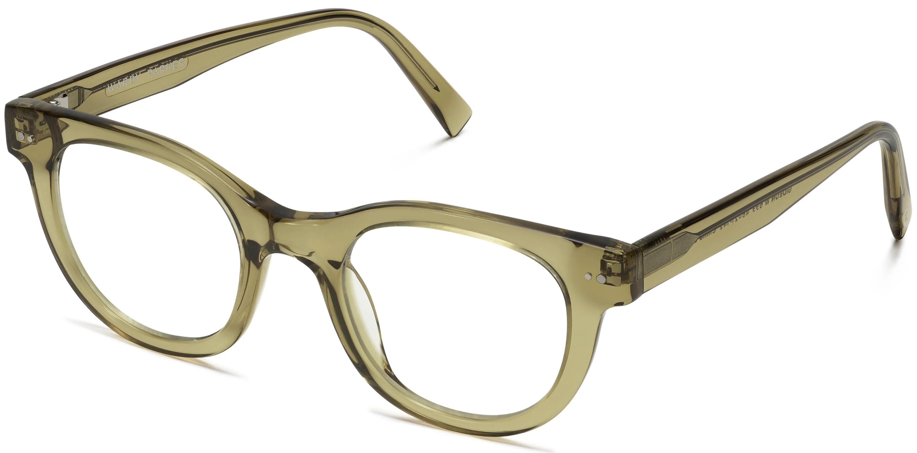 Gideon Eyeglasses in Green Tea Crystal | Warby Parker | Warby Parker (US)