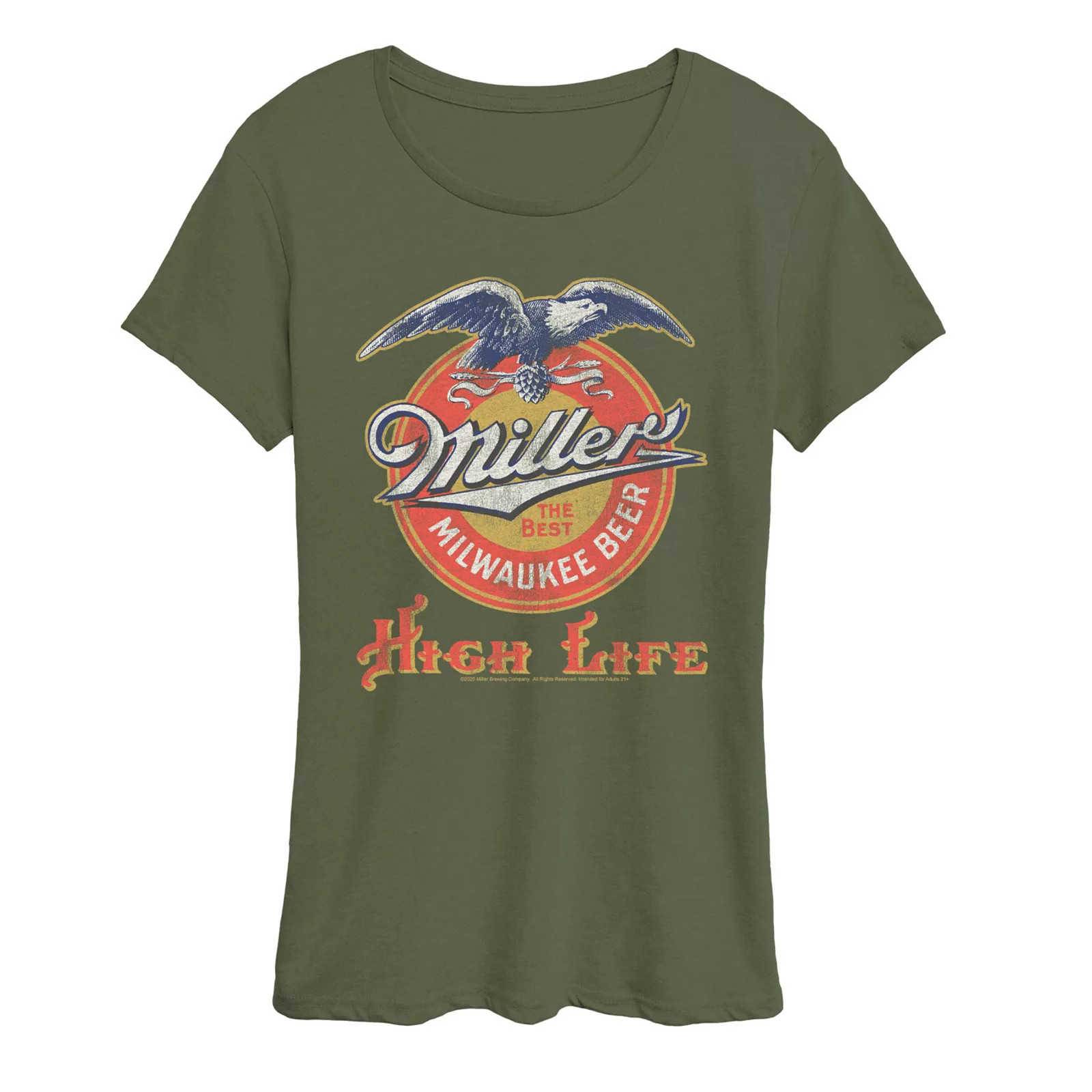 Women's Miller High Life Vintage Eagle Logo Graphic Tee | Kohl's