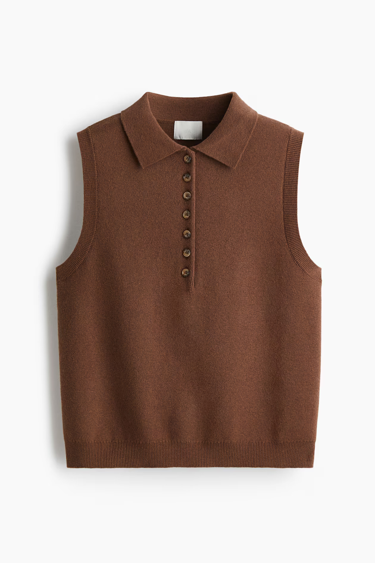 Collared sweater vest | H&M (UK, MY, IN, SG, PH, TW, HK)