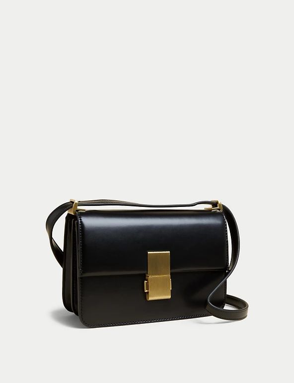 Faux Leather Cross Body Bag | M&S Collection | M&S | Marks & Spencer (UK)