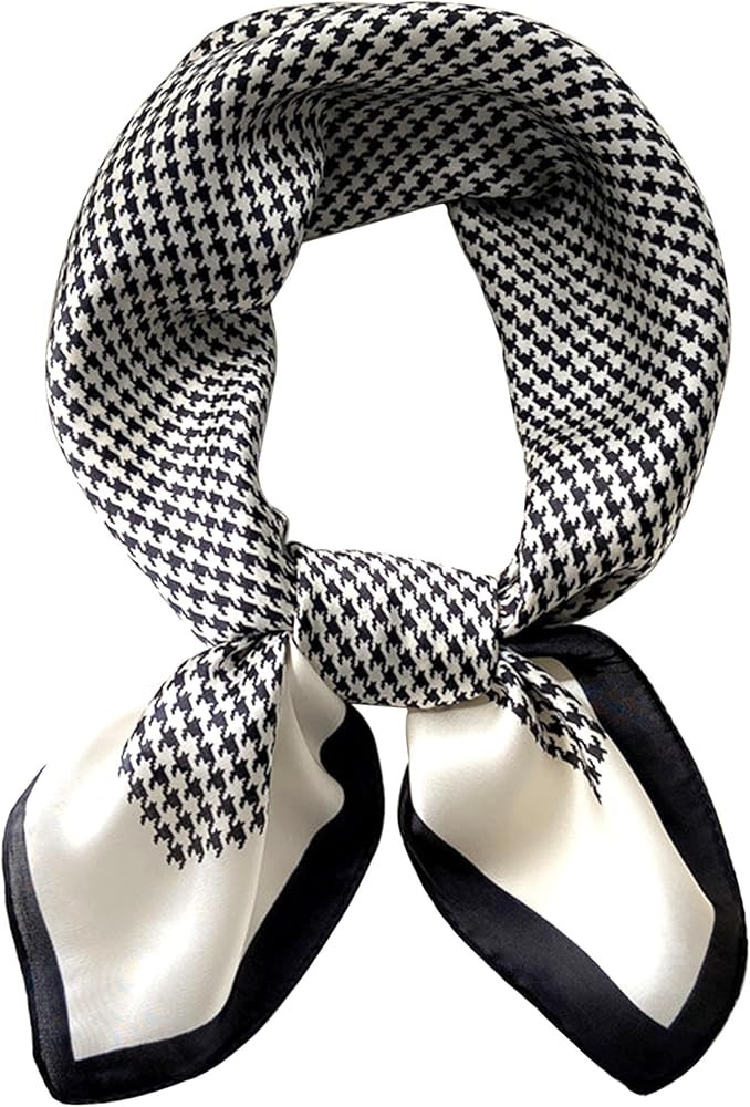 Dailyacc Hair Bandanas Scarf For Women Lightweight Fashion Neck Silk Satin Head Scarves For Sleep... | Amazon (US)