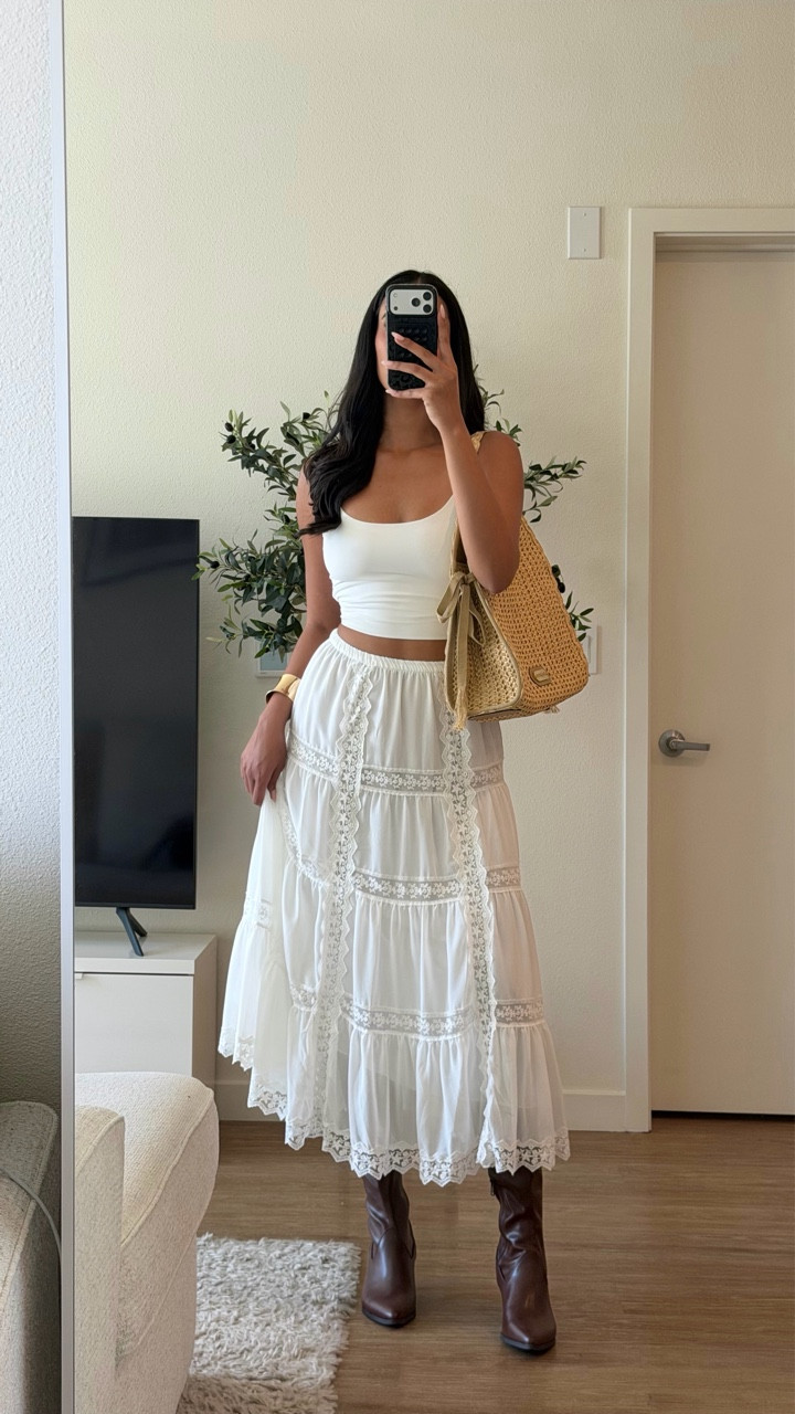 new favorite skirt

#springoutfits #casualchic #festivalstyle

#LTKFestival #LTKgrwm #LTKootd