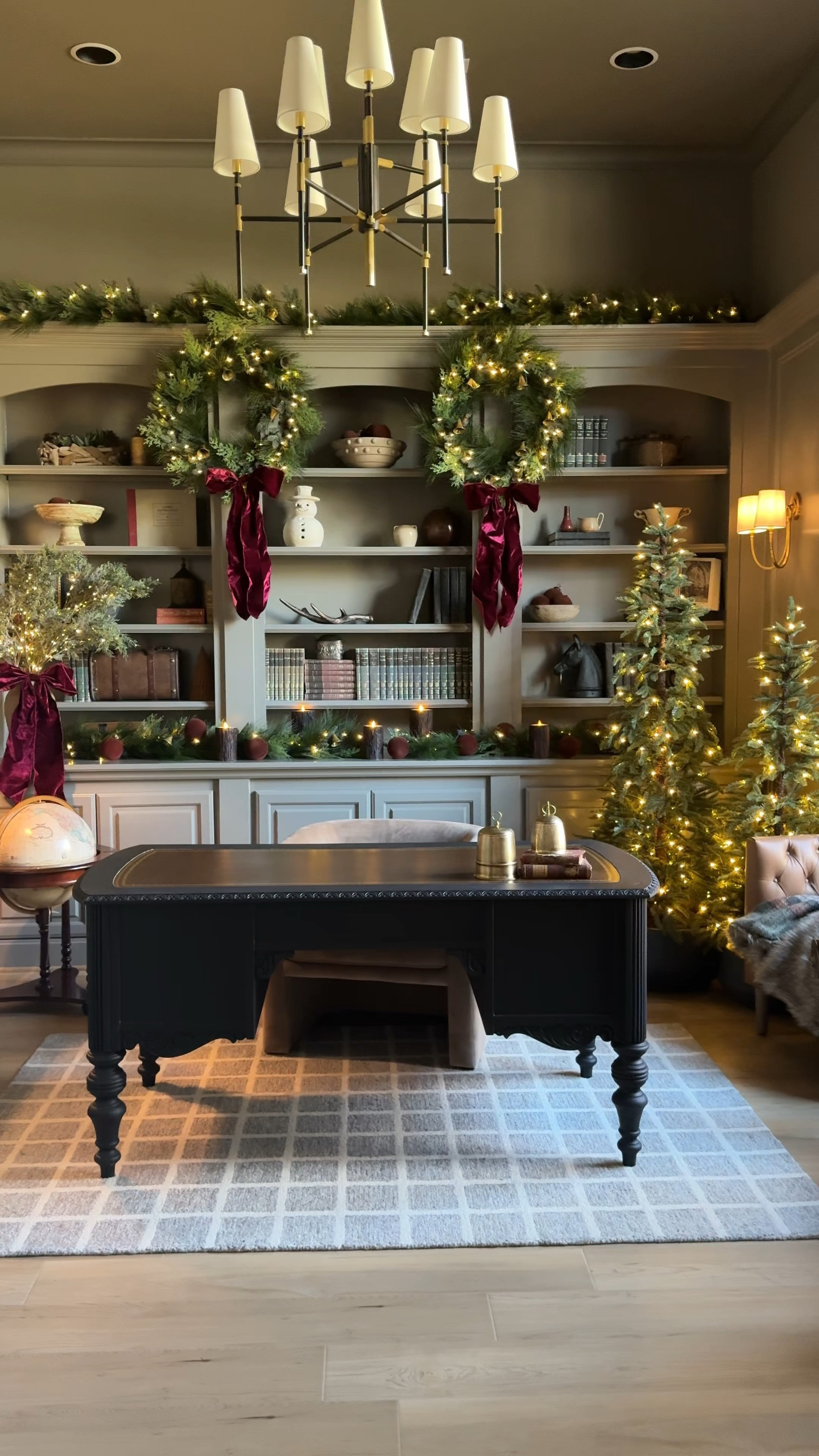 Christmas in the study 

#LTKHome #LTKStyleTip #LTKHoliday
