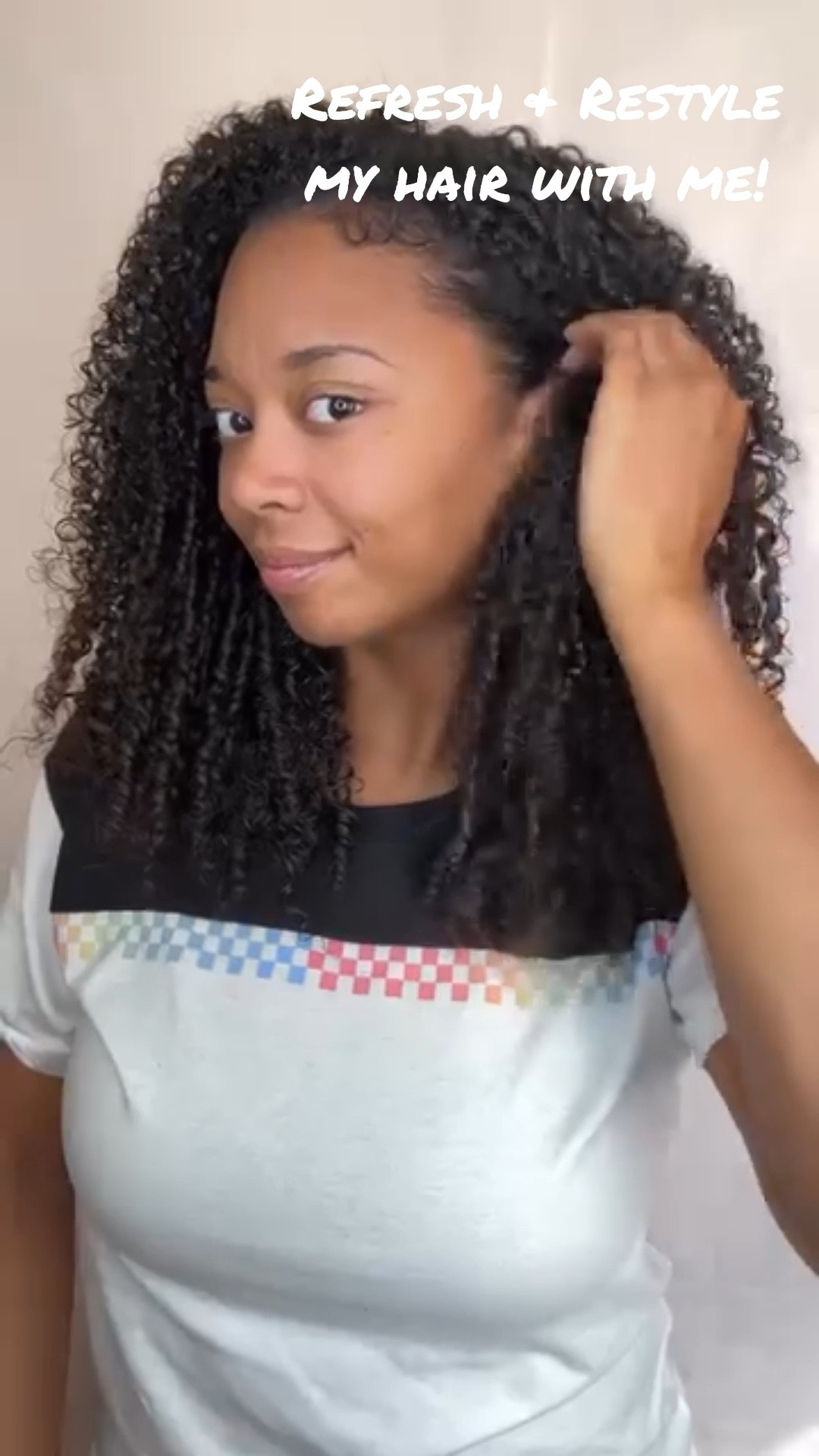 Refresh & Restyle with LUS💓 
Not ready for wash day yet?? Try this routine to extend your curls another day!!

I love my LUS products🥰 It’s one of the only ones that give me great wash & go results that really last long - 8 days of curls that still look good? I’ll take it haha

LUS products used:
✨All-in-One Styler
✨Infinity Spray Bottle
✨Healthy Scalp Serum
✨Curly Claw Clip

To get rid of some frizz and add definition back to my curls, I diluted a small amount of the All-in-one Styler and ran it over my curls in sections to bring them back to life!! If your scalp needs a hydration boost, just add the Healthy Scalp Serum the night before. If you prefer a new refreshed look, opt for a low manipulation style - I did a half up half down claw clip style! What do you think?

Let me know if you try this👇🏽

#LTKBeauty
