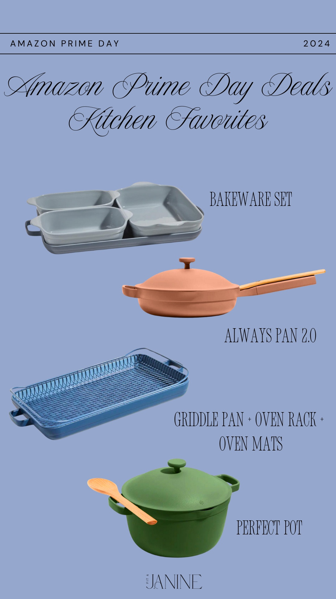 My favorite pots, pans, and bakeware are at some incredible deals during Amazon's Prime Day Deals! 

Fit4Janine, Amazon, Prime Day, Kitchen, Cooking#LTKxPrimeDay

#LTKGiftGuide #LTKHome