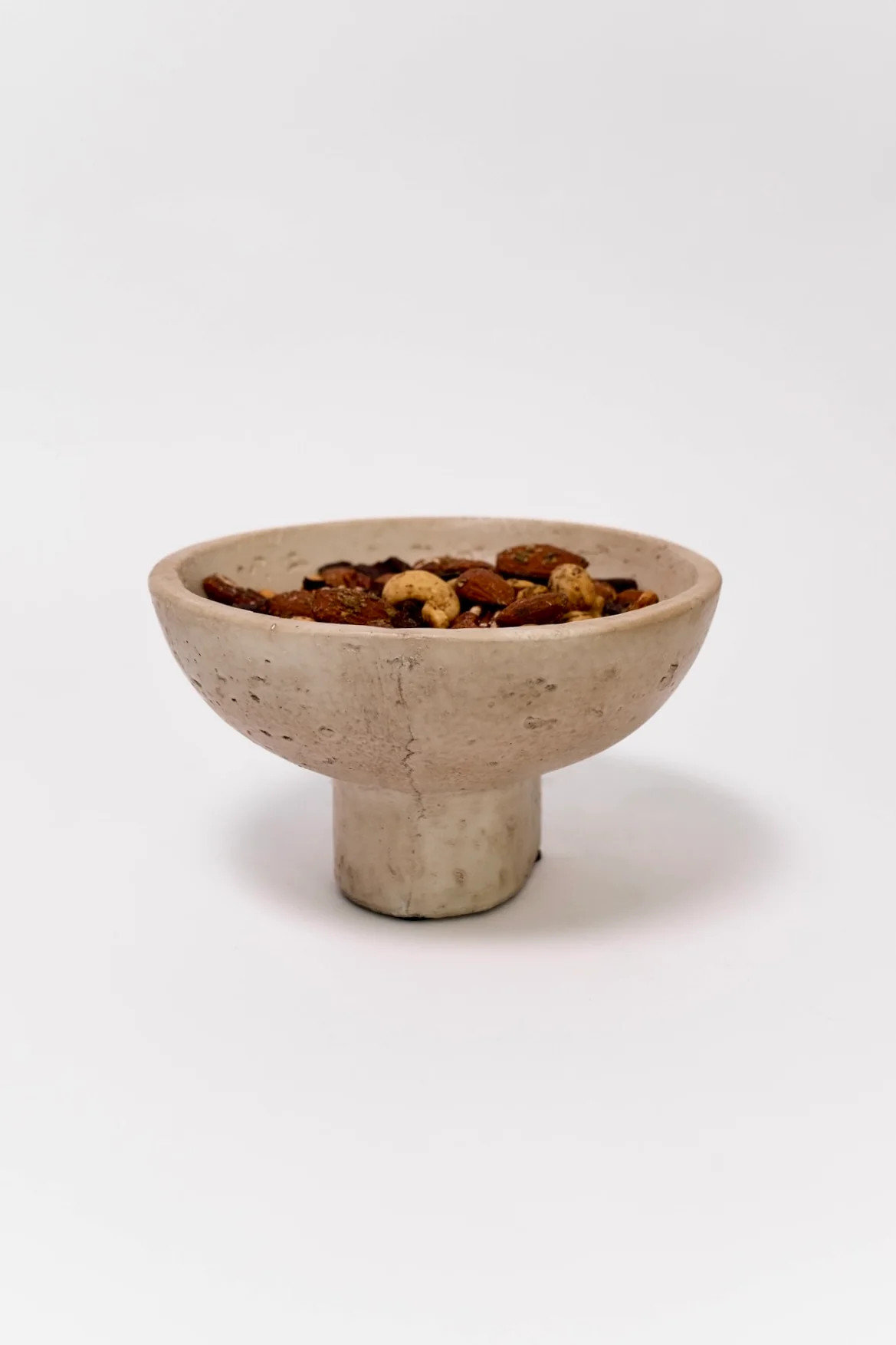 Cement Pedestal Bowl | THELIFESTYLEDCO