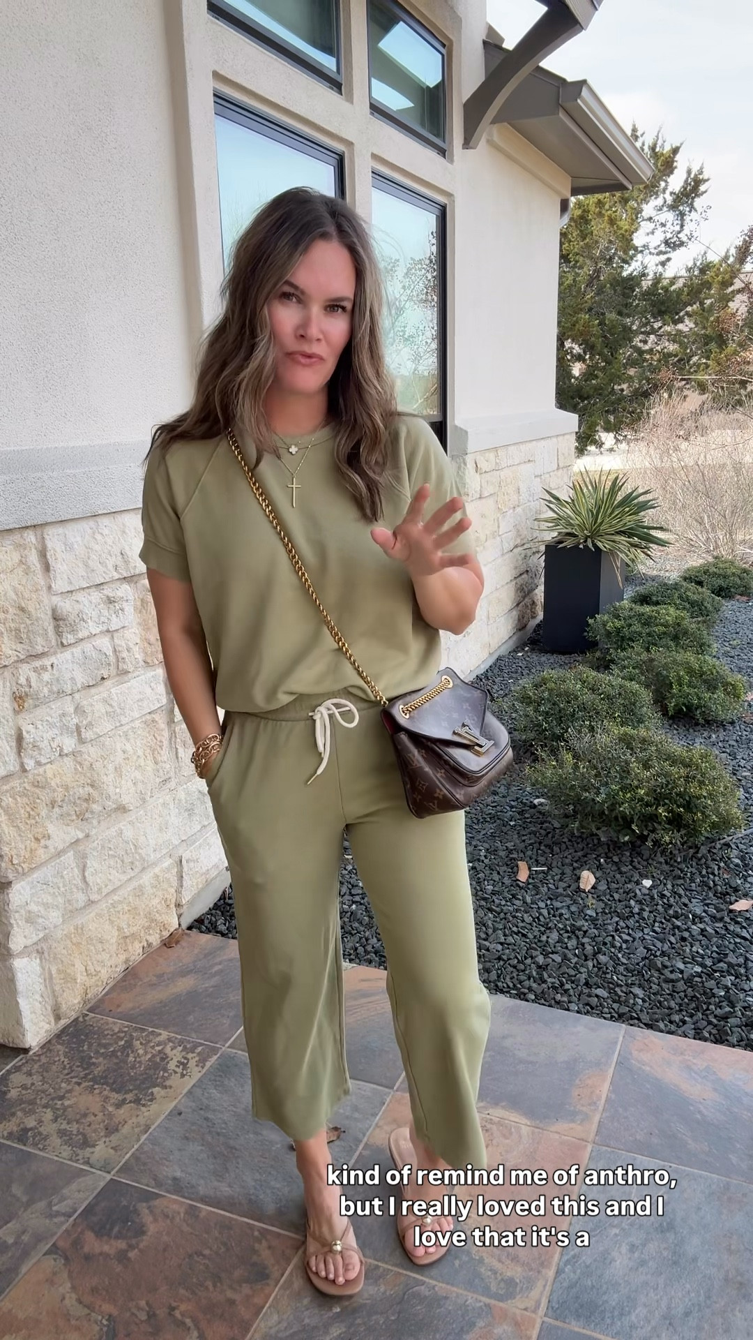 Love this matching set from Walmart so comfy and cute going into spring #walmartfashion #matchingset #loungeset 

#LTKSaleAlert #LTKootd #LTKOver40