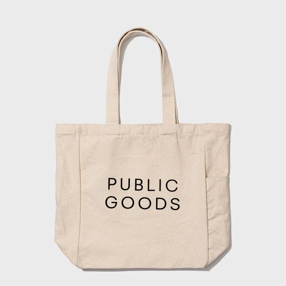 Reusable Cotton Tote Bag | Public Goods