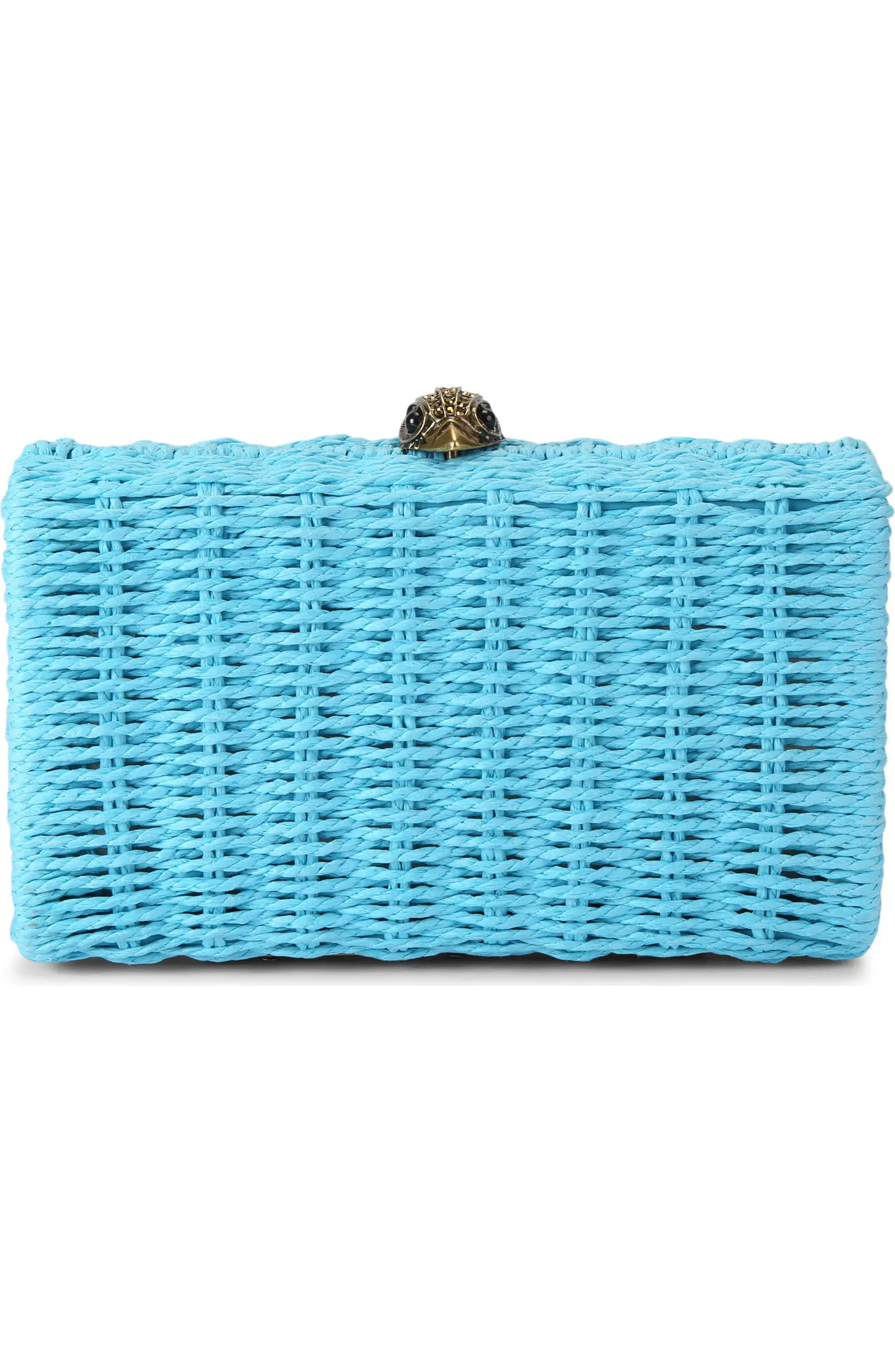 Kurt Geiger London Kensington Woven Frame Clutch | Nordstromrack | Nordstrom Rack