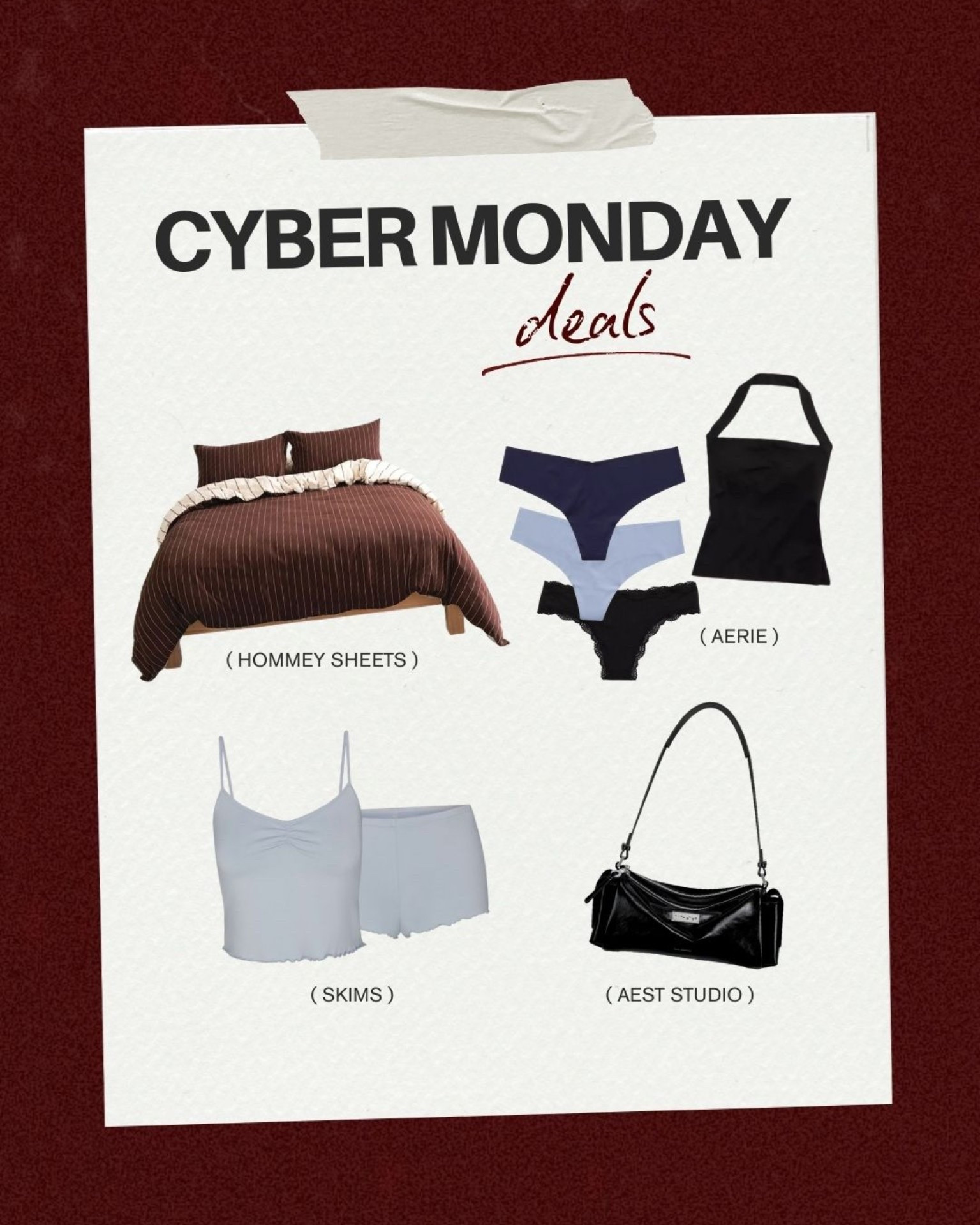 everything i got this BF/CM🤎


BED SHEETS
BAG
PURSE
BASICS
UNDERWEAR
PJ SET
PAJAMAS

#LTKGiftGuide #LTKHoliday #LTKCyberWeek