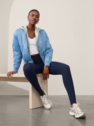 Sateen Bomber | Athleta