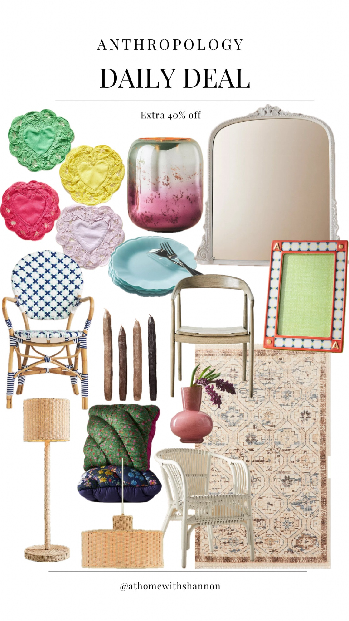 Anthropology Presidents’ Day weekend sale starts now with an extra 40% off all sale items!! 
#sale #home #deal

#LTKhome #LTKSpringSale #LTKsalealert