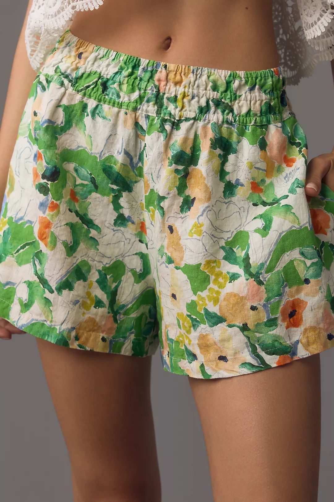 The Somerset Shorts: Linen Edition | Anthropologie (US)