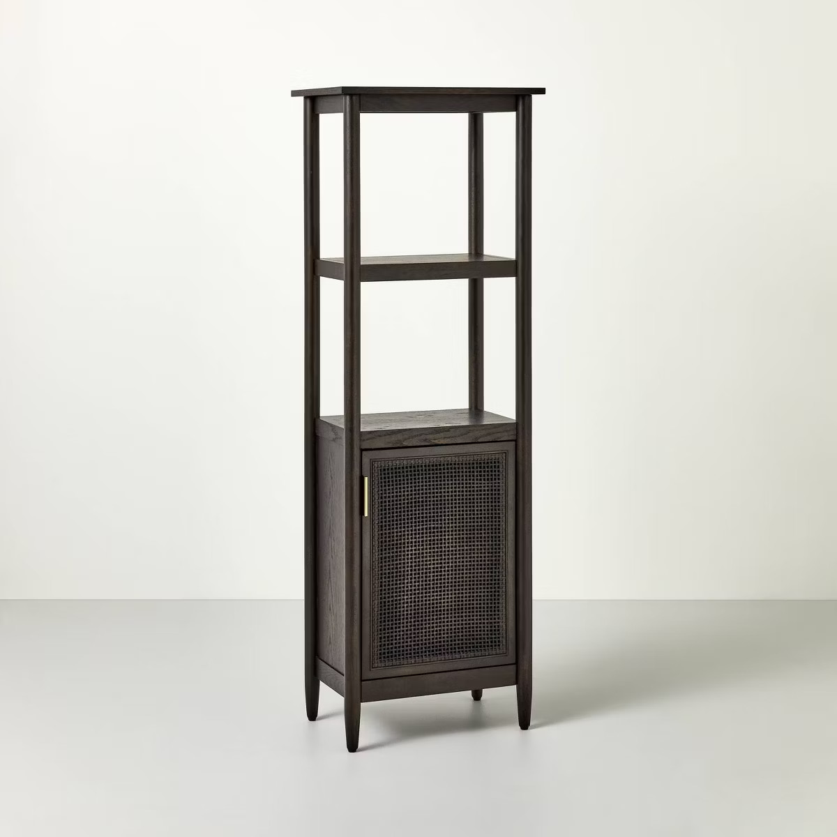 Wood & Cane Bathroom Storage Cabinet - Hearth & Hand™ with Magnolia | Target