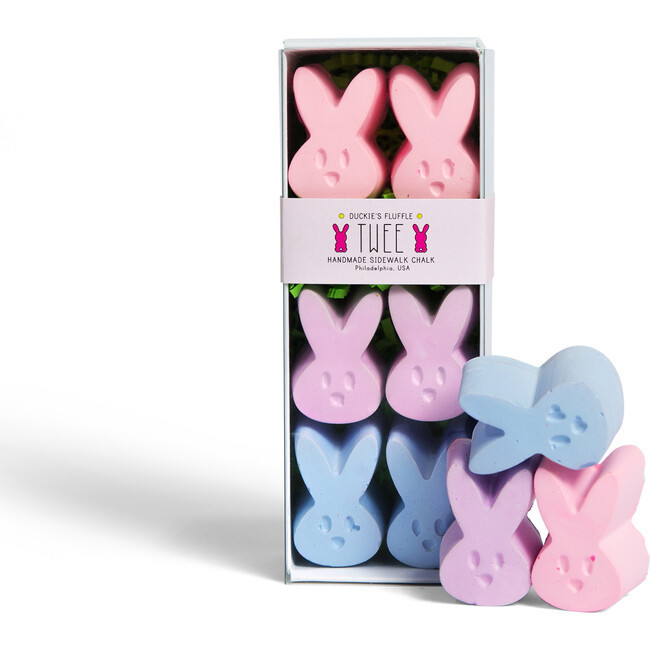 Duckie's Fluffle Handmade Chalk, Pink | Maisonette