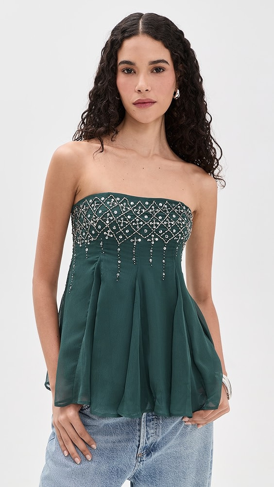 Tara Embellished Tube Top | Shopbop