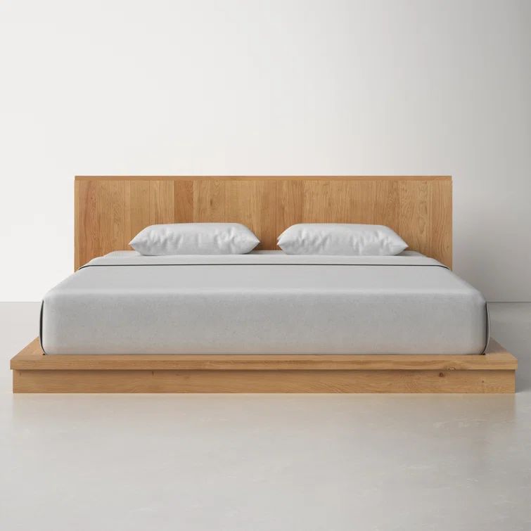 Odette Solid Wood Platform Bed | Wayfair North America