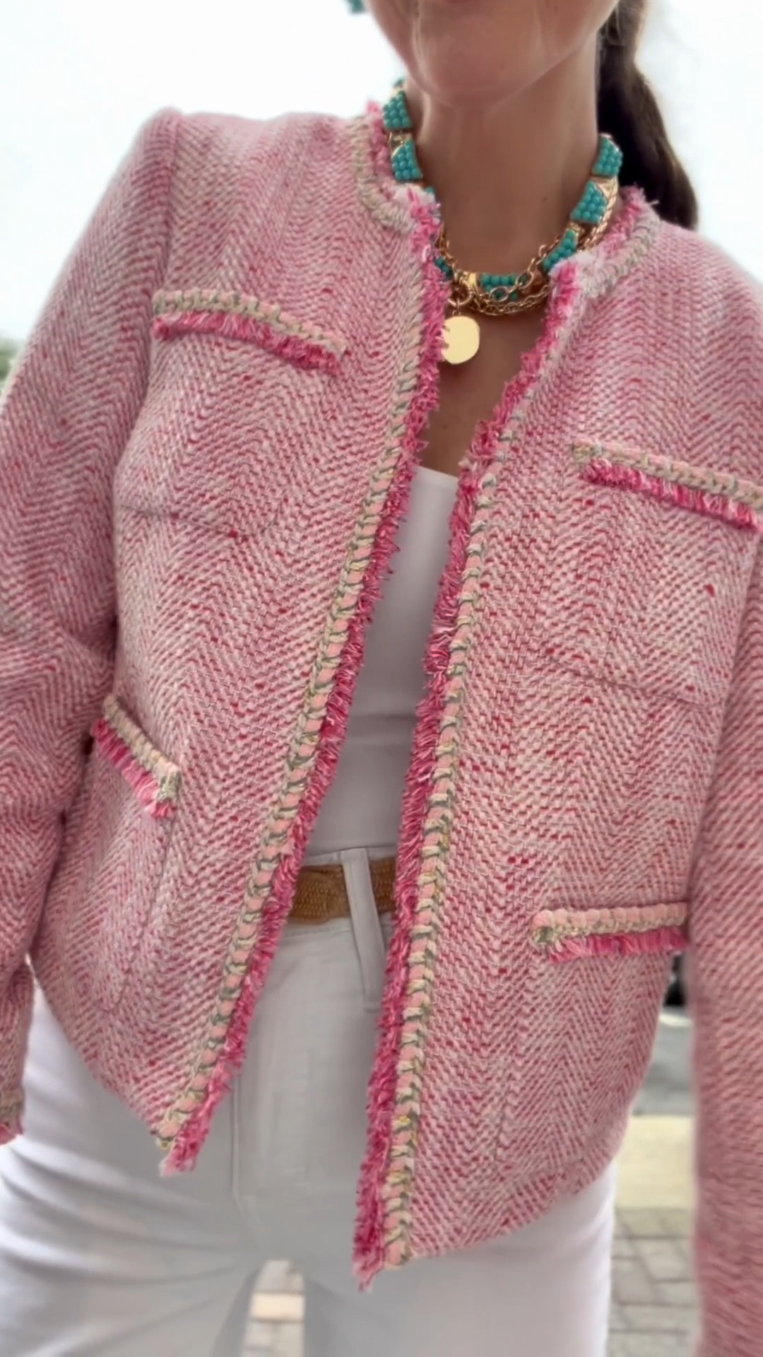Channeling my inner Elle Woods never felt easier than with this pink skirt set from #jmclaughlin 🛍️

#skirt #jacket #chanel #lookforless
#ellewoods #elle #legallyblonde

#LTKOver40 #LTKSeasonal
