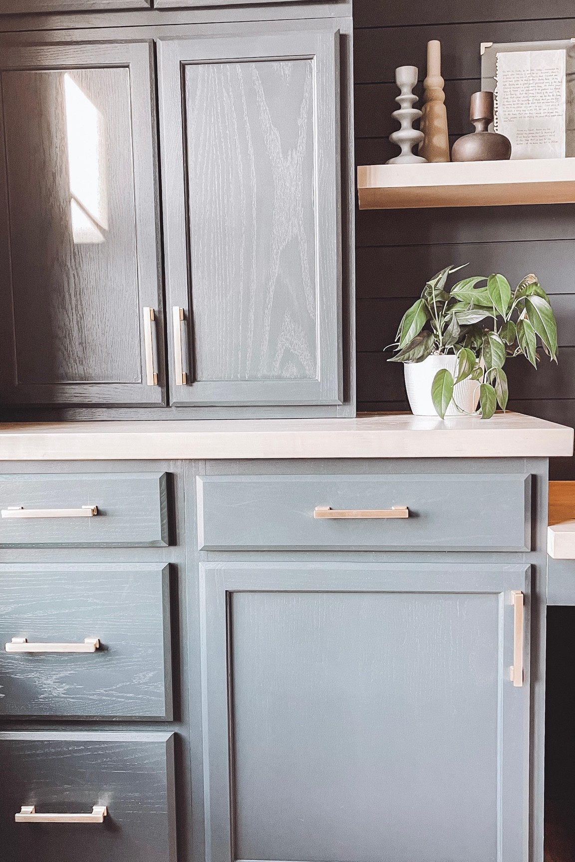 Home office storage 

Cabinets: unfinished stock cabinets from Lowe’s 
Paint color: Valspar Chimney Smoke 



#LTKstyletip #LTKFind #LTKhome