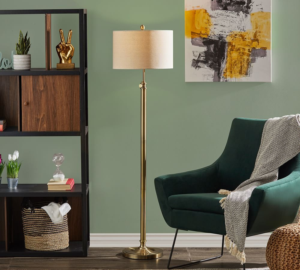 Fig Iron Floor Lamp | Pottery Barn (US)